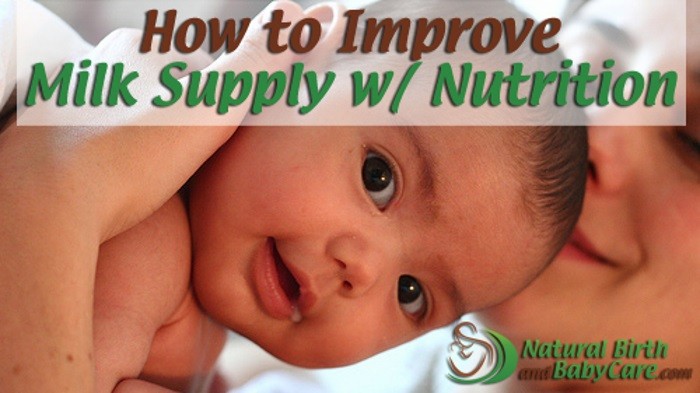 How to Improve Milk Supply Through Nutrition