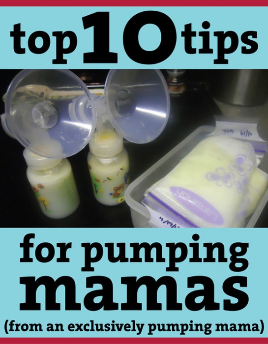 Pumping Milk Tips