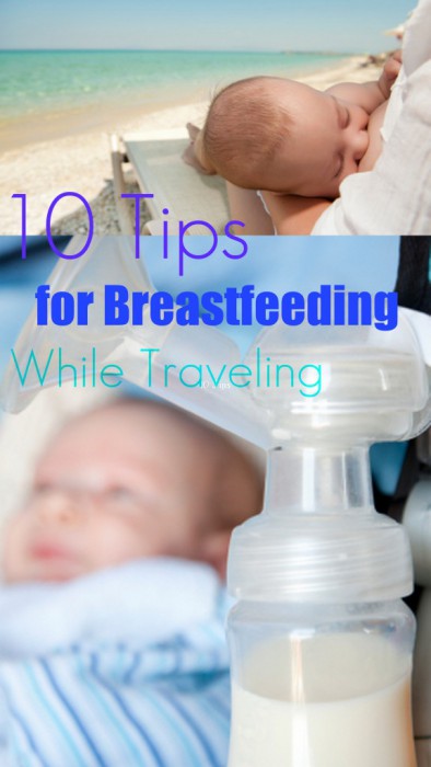 Breastfeeding while traveling