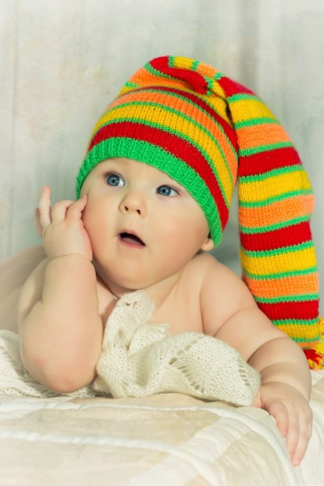 Colorful Hat Babe
