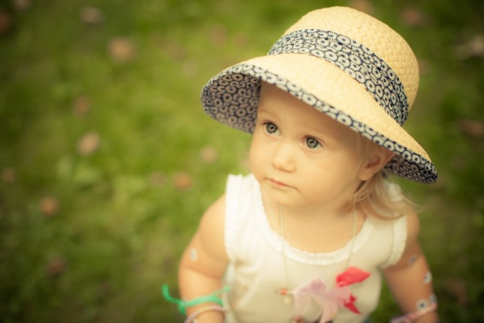 Flower Hat Baby