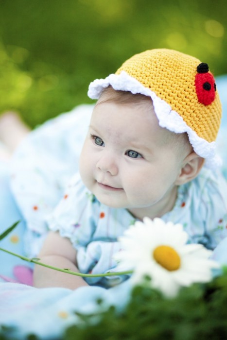 Ladybug Hat Baby