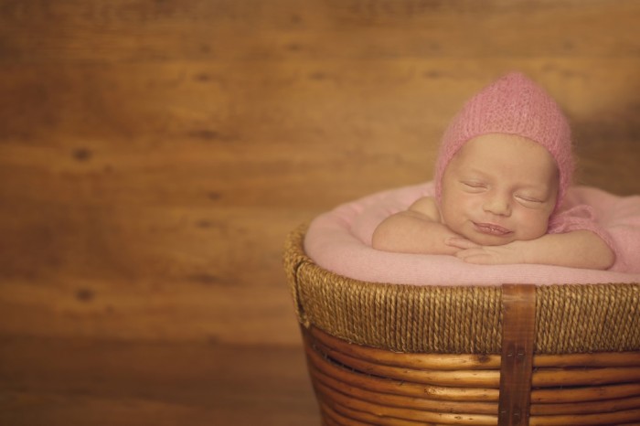 Sleeping Beauty in a Pink Hat